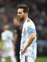 Football: Argentina vs Croatia at World Cup