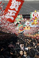 Record foreign visitors to Japan