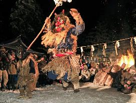 "Namahage" festival in Japan