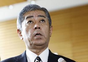 Japanese Defense Minister Iwaya