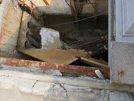 Pit in No.2 reactor at Fukushima Daiichi nuclear plant