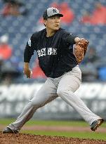 Tanaka pitches 4 innings in rained-out game against Phillies