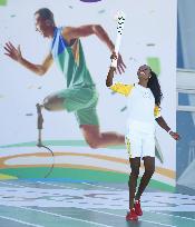 Olympic torch relay begins in Brazil