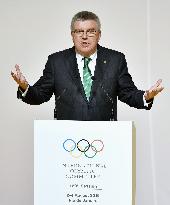 Bach defends IOC decision on Russia doping as 'justice'