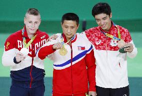 Olympics: N. Korea's Ri wins men's vault gold