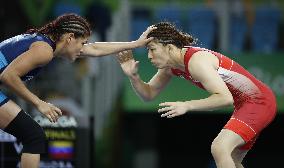 Japan's Yoshida advances to women's freestyle wrestling 53-kg final