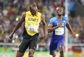 Olympics: Bolt completes 3rd sprint double