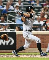 Ichiro singles against Mets