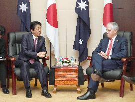 Japan, Australia leaders meet