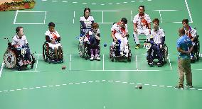 Japan wins silver in boccia at Rio Paralympics