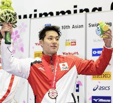 Seto wins 400 individual medley at Asia swimming meet