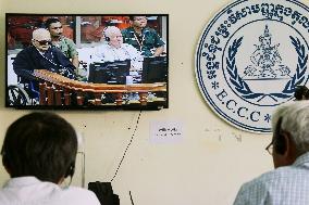 Ex-Khmer Rouge top leaders' life sentences upheld