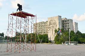 Cuba prepares Castro memorial