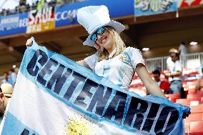 Football: Supporters at World Cup