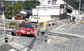 Torrential rains in western Japan