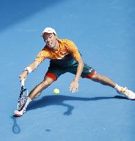 Tennis: Nishikori at Australian Open