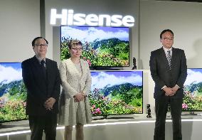 New TV tech from China's Hisense