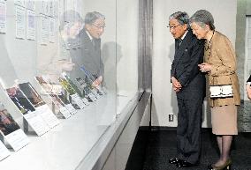 Exhibition of poems by Japanese emperor