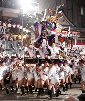 Traditional summer festival in Fukuoka