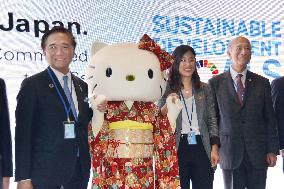 Hello Kitty at U.N. event