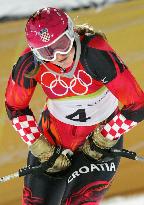 Croatia's Kostelic second in slalom in Alpine skiing combined