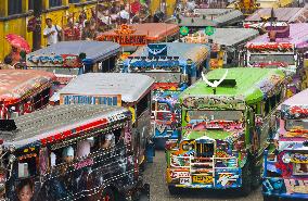 Jeepneys in Philippines