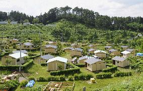 Temporary housing in campground