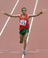 Morocco's Gharib wins men's marathon