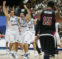 Greece beats U.S. 101-95 at World Basketball Championships