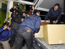 Police confiscate documents from bus operator