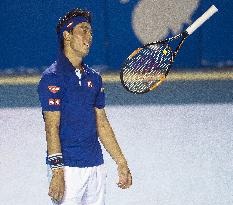 Tennis: Nishikori suffers 2nd-round loss in Acapulco