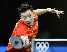 Olympics: China's Ma claims singles gold in table tennis