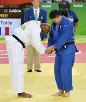 Olympics: Riner wins judo over 100-kg gold again