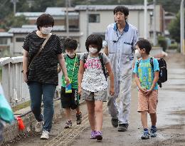 Schools in typhoon-hit town resumed