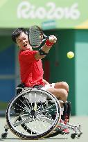 Japan's Kunieda proceeds to wheelchair tennis 3rd round