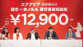 AirAsia X to launch flight between Osaka, Honolulu