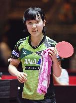 Hirano ends wait for Japan women's worlds singles medal