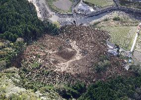 Landslide in Japan