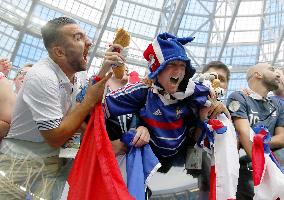 Football: Fans at World Cup