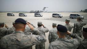 N. Korea returns U.S. soldiers' remains