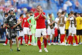Football: England's Kane at World Cup