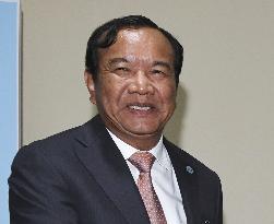 Cambodian Foreign Minister Prak Sokhonn