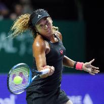 Tennis: Osaka at WTA Finals