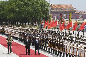 China, Greek presidents