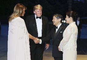 CORRECTED: Trump in Japan