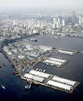 Yamashita Wharf in Yokohama
