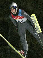 Austria's Morgenstern wins gold in large hill ski jumping