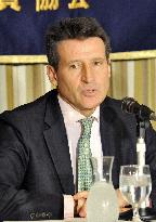 London Olympic organizing committee chairman Coe