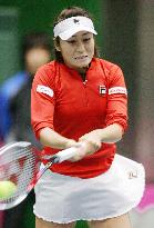 Japan beats Croatia to clinch playoff spot at Fed Cup