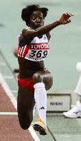 Cuba's Yargelis Savigne wins women's triple jump